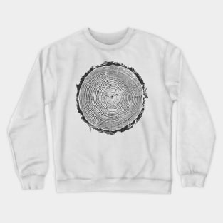 wood log Crewneck Sweatshirt